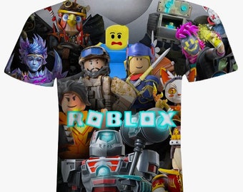 Compre Kids Roblox Coin T Shirt Robux Top Various Colours Print Clothes Top  Print T-Shirt Shirts barato — frete grátis, avaliações reais com fotos —  Joom