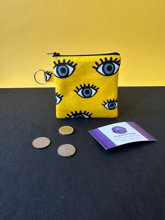 eyes coin purse
