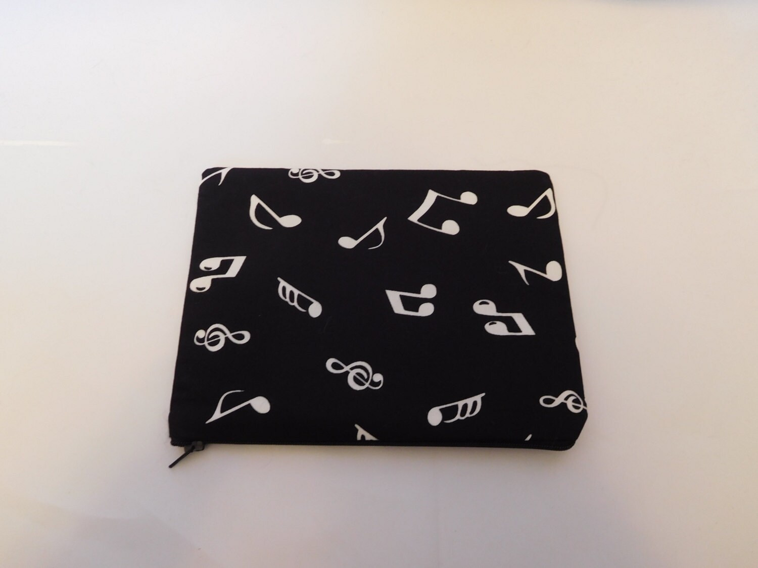 Music Pencil Case Music Note Make up Bag Music Note Bag Etsy