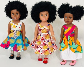 Black | African black Dolls, 18-inch Black Doll, Ages 3 and up