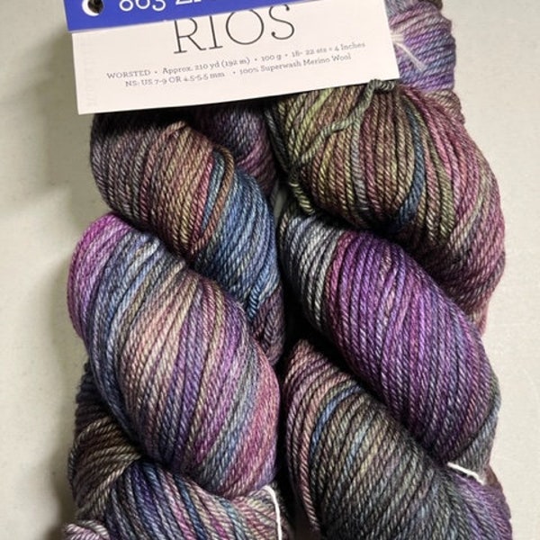 Malabrigo Rios Worsted / Aran weight (#4 weight)