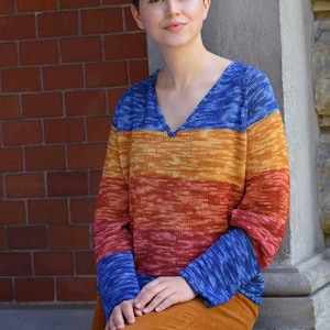 LIMA SWEATER knitting pattern