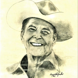 Reagan Portrait, Reagan Art Print, Reagan Wall Decor, President Reagan Art,Ronald Reagan Art Print, President Wall Decor,President Art Print
