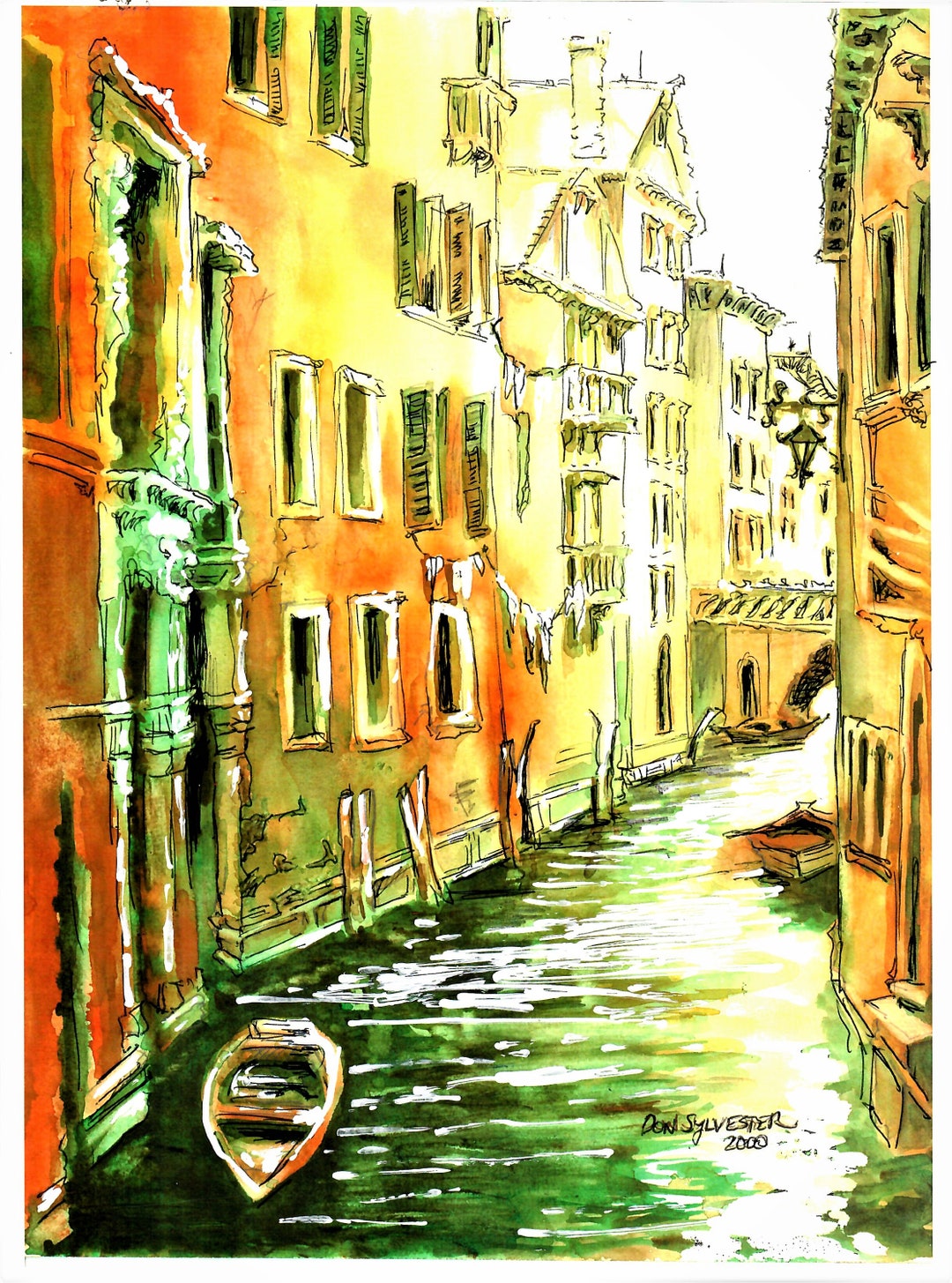 Venice Italy Wall Art Venice Print Italy Art Print Venice Etsy