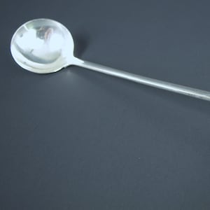Vintage Silver Plated Sauce Ladle - Catering and Buffet Serving Utensils - Unknown Maker - Very Good Condition