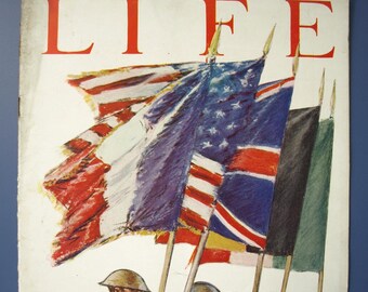Life Magazine, 9 november 1922 met omslagkunst van Wallace Morgan - 'Armistice Number' - een humoristische wekelijkse publicatie van Charles Dana Gibson
