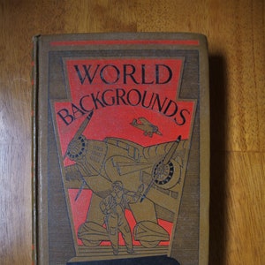 World Backgrounds by Charles A. Coulomb MacMillan Company 1937 Book image 1