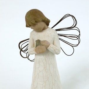 Vintage Demdaco Willow Tree Series, &quot;Angel of Healing&quot; - Circa 1999 - Very Good Condition, No Box