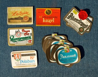Download Vintage Beer Label Etsy