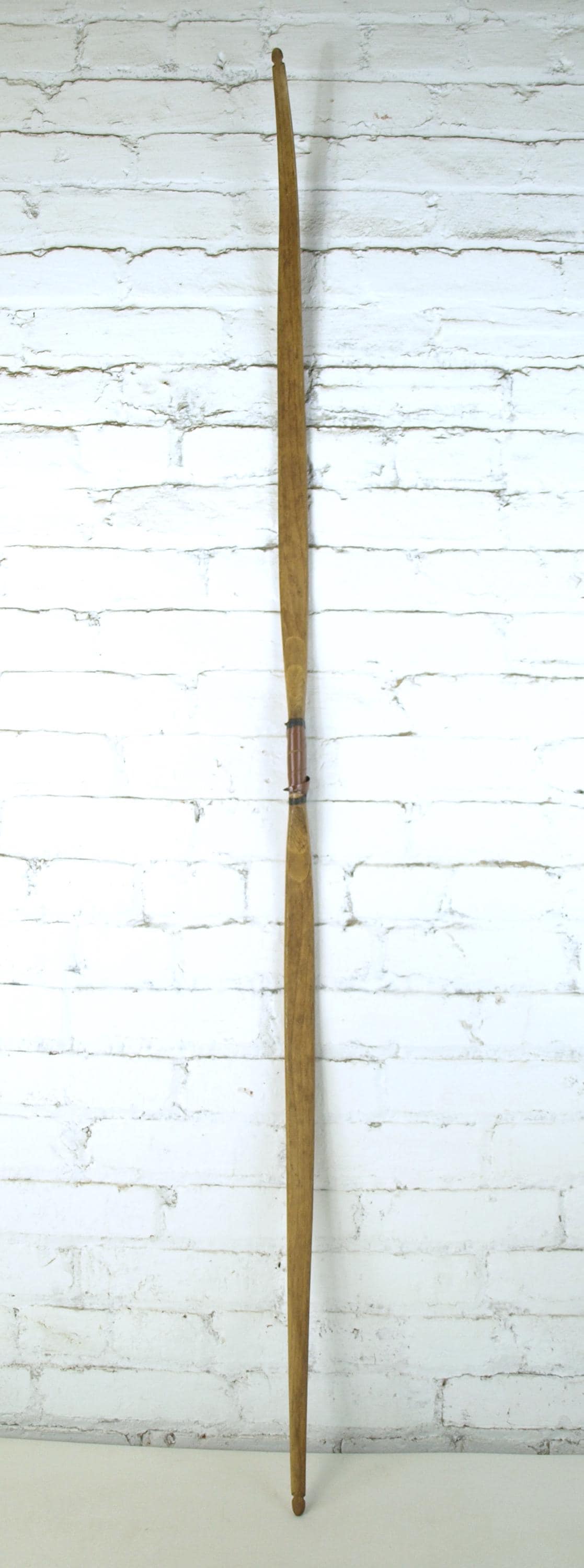 Vintage Traditional Archery Wooden Longbow Unmarked 5' Long - No String ...