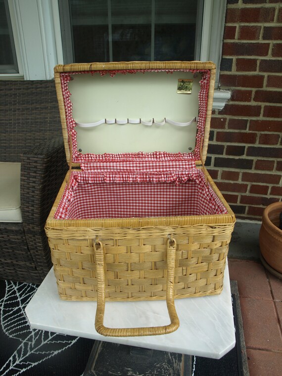 DAANIS Wilko Wicker Picnic Basket