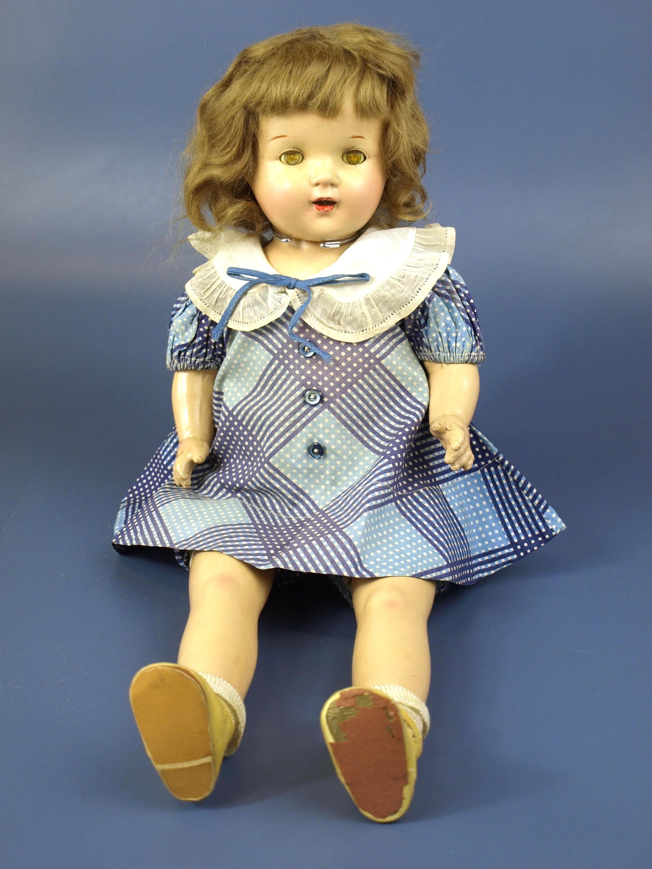 マダム・アレキサンダー作、ヴィンテージ 21 インチ複合人形、1930