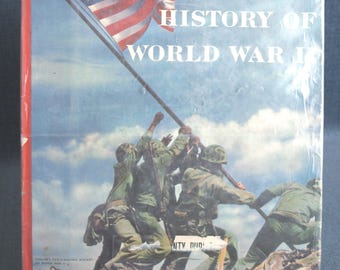 História Ilustrada da Segunda Guerra Mundial 1939-1945 Formato Grande 1946 copyright Library Book - título original: Collier's Photographic History