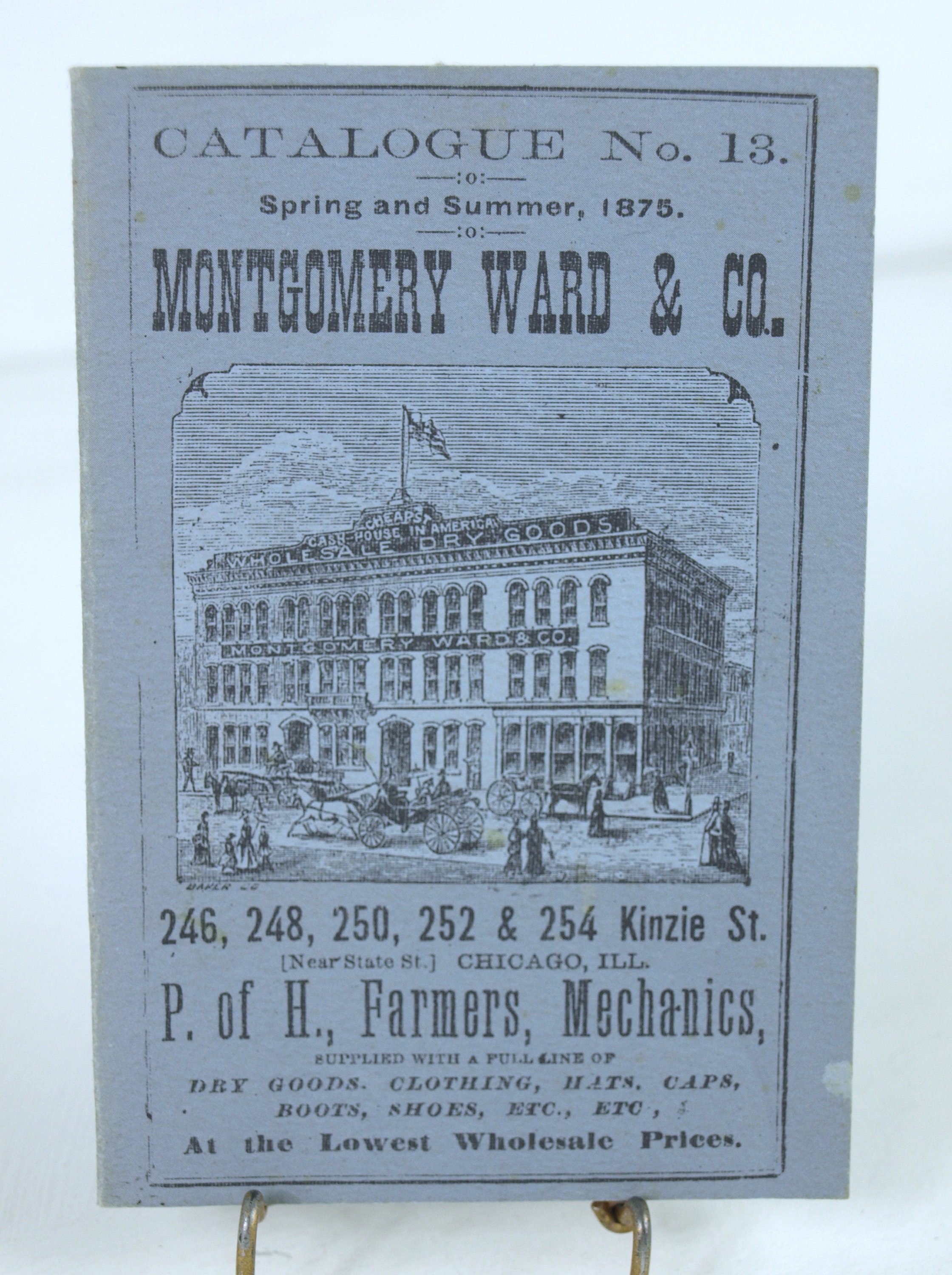 Montgomery Ward & Co., Catalogue No. 13 Spring and Summer
