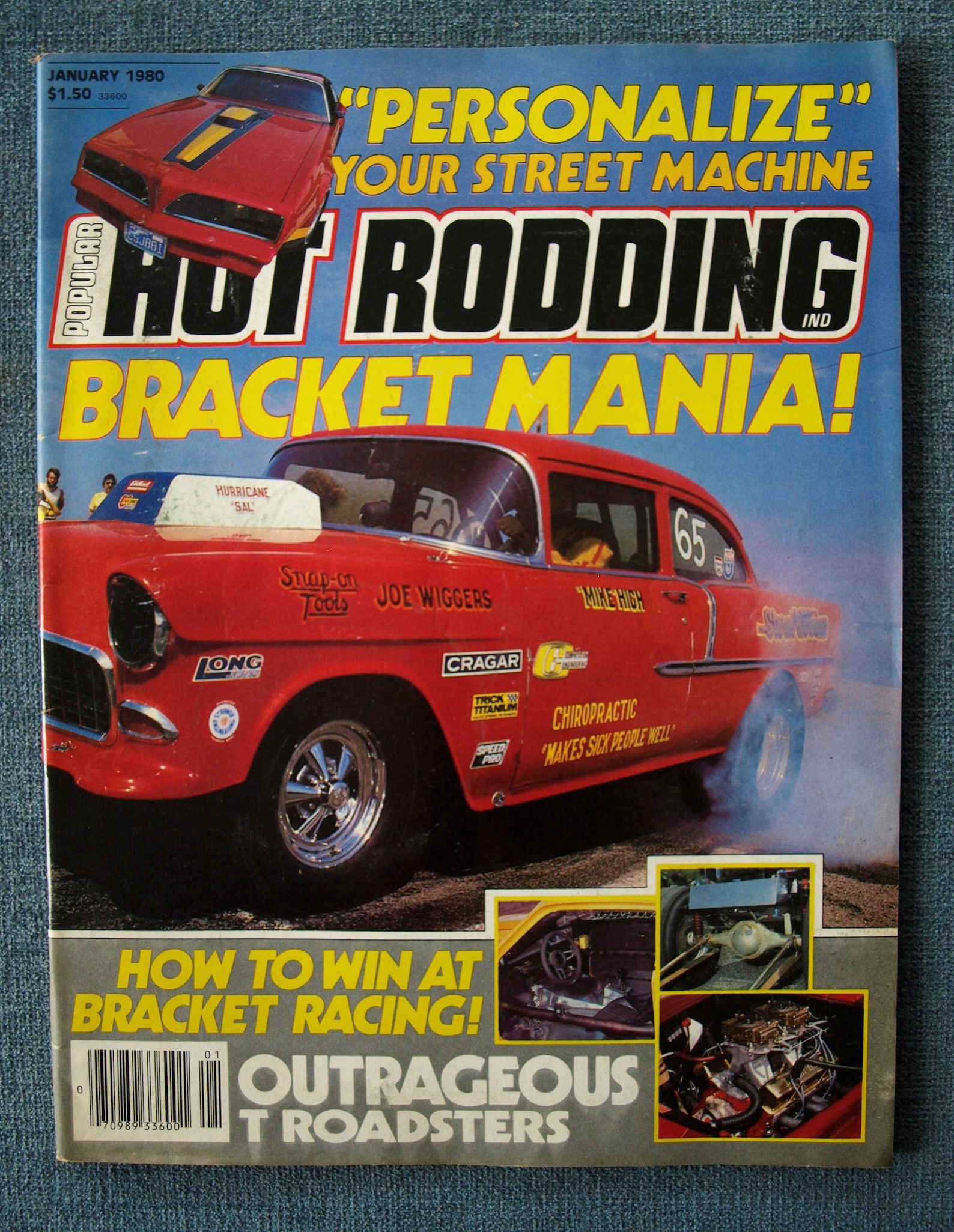 Magazine Popular Hot Rodding Original De Janvier 1968 – Vintage USA