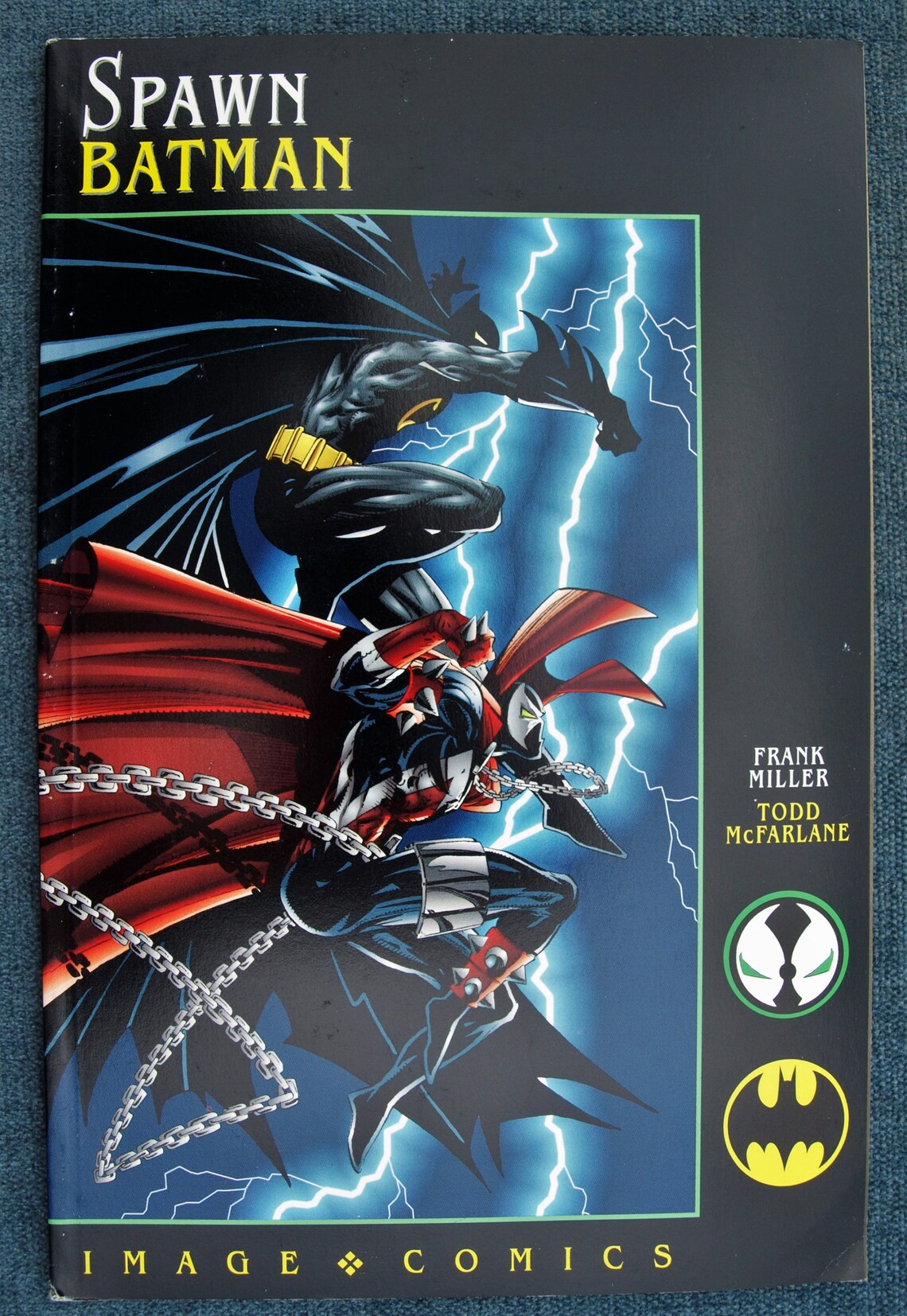 spawn batman frank miller todd mcfarlane