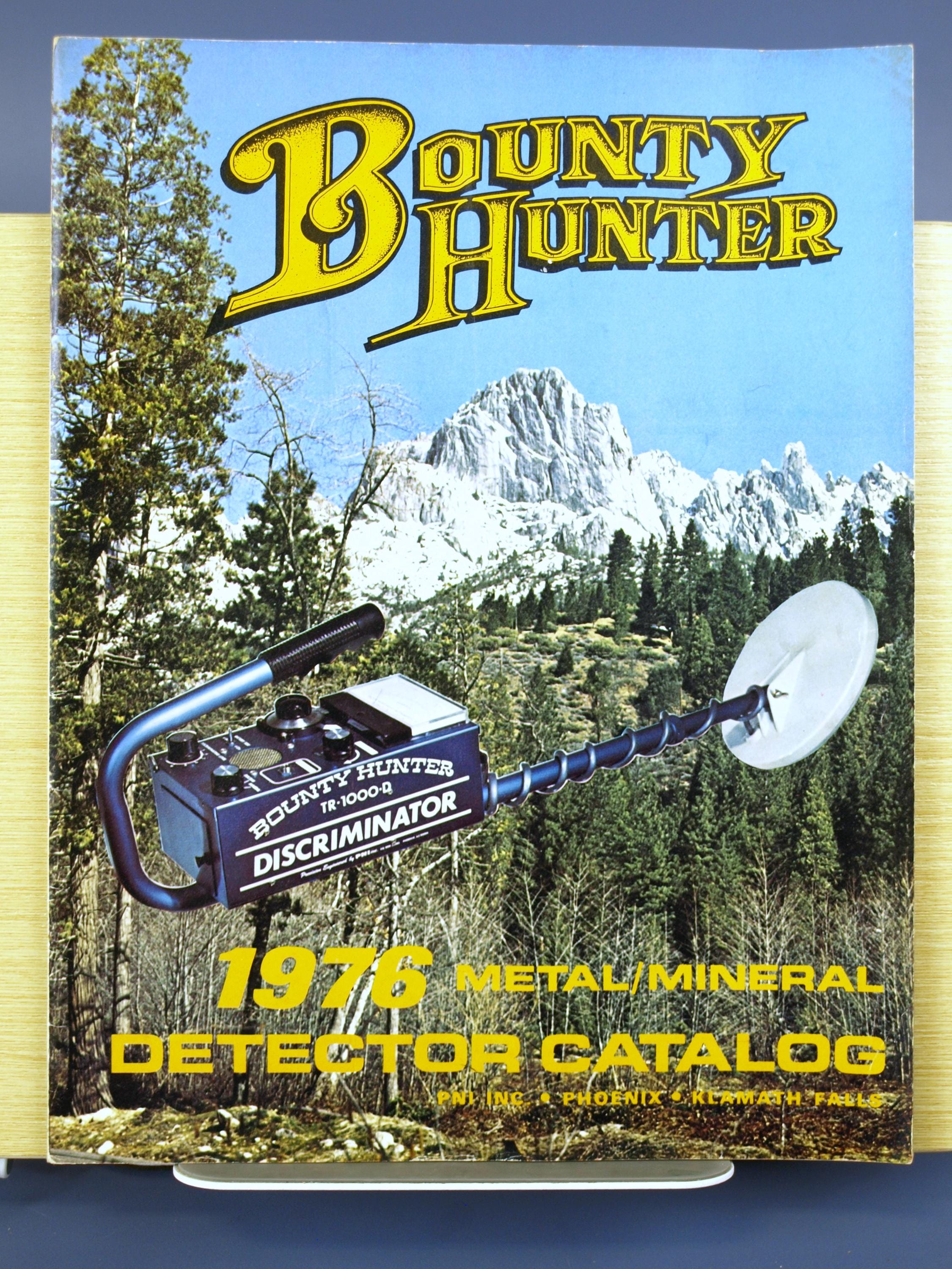Bounty Hunter, 1976 Metal / Mineral Detector Catalog - PNI, Inc