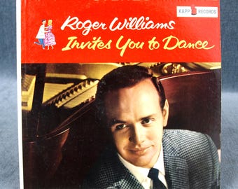 Vintage LP - "Roger Williams Invites You to Dance" - KAPP Records, KS-3222 - Includes Original Inner Sleeve - Very Good Condition