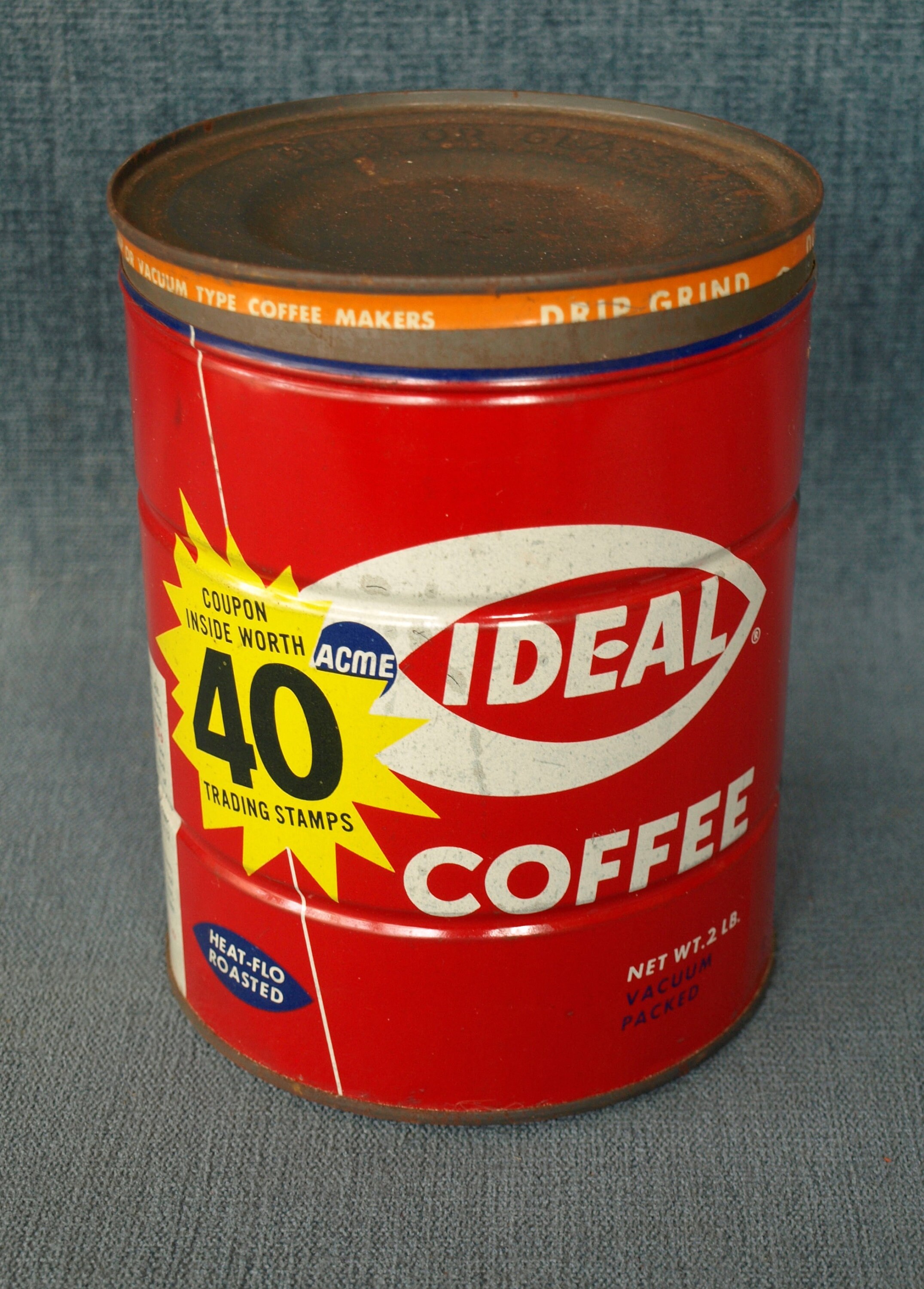 Empty Coffee Cans for sale Only 3 left at 65