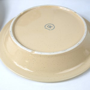 Vintage Ceramic Pie Carrier Dish / Baker Country Fair 146924 by Certified International Corp in Near Mint Condition In Original Box zdjęcie 4