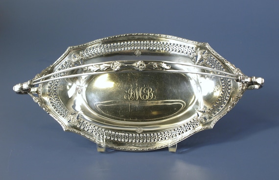 Antique SHM & Co (simpson Hall and Miller) Silver Plate Nut