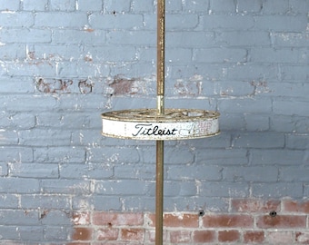 Rare Vintage Titleist Bullseye Putter Golf Club Metal Retail Merchandise Display Rack Golf Club Stand c 1960s Good Aged Cond 76.5" T x 33" W