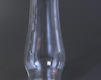 Vintage or Antique Miniature Hurricane Chimney Shade for a Mini Oil Lamp - 1 1/8" fitter diameter x 3 3/8" tall