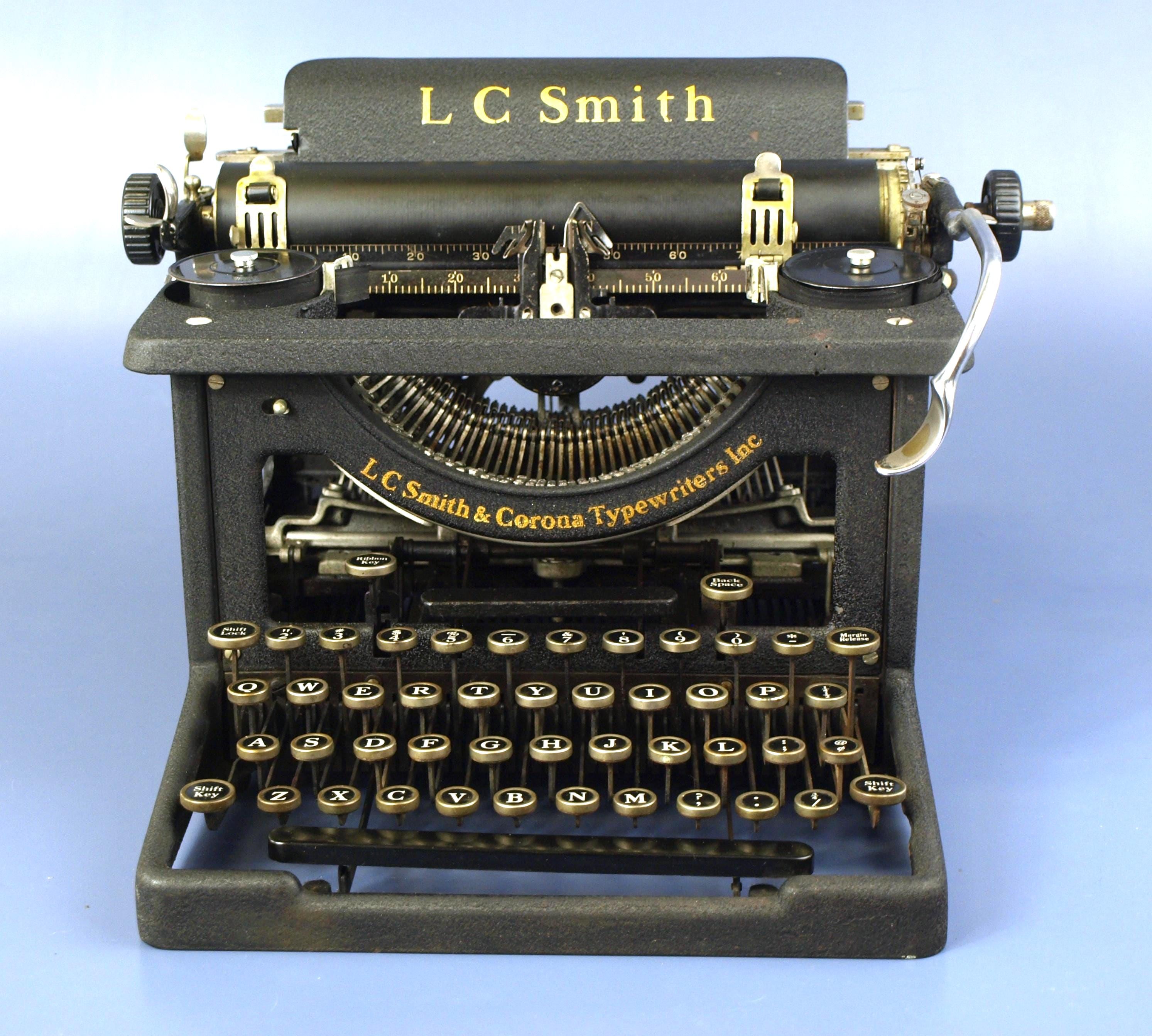 Antique l.c. smith and corona typewriter - Etsy 日本