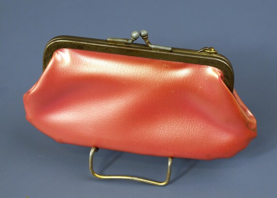 vintage purse with coin purse attached