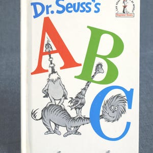 Jahrgang 1963 Dr. Seuss 'ABC Hardcover Kinderbuch in sehr gutem Zustand