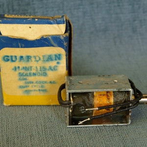 Guardian 11-INT-115-A.C. Solenoid Coil 115V 60 cycle AC Duty Cycle: Intermittent - NOS