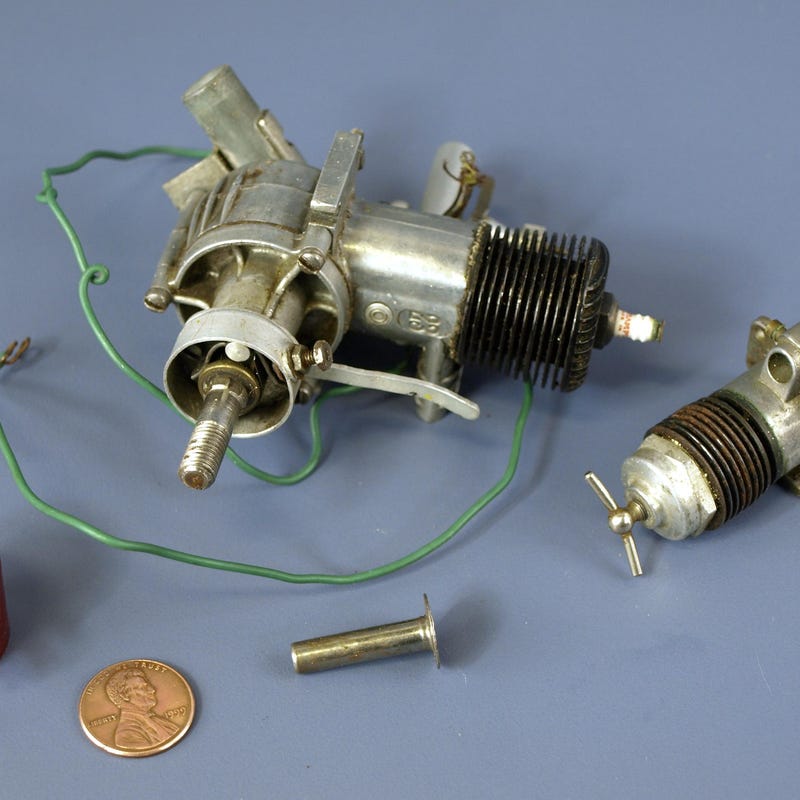 Vintage Model Airplane Engines - Etsy