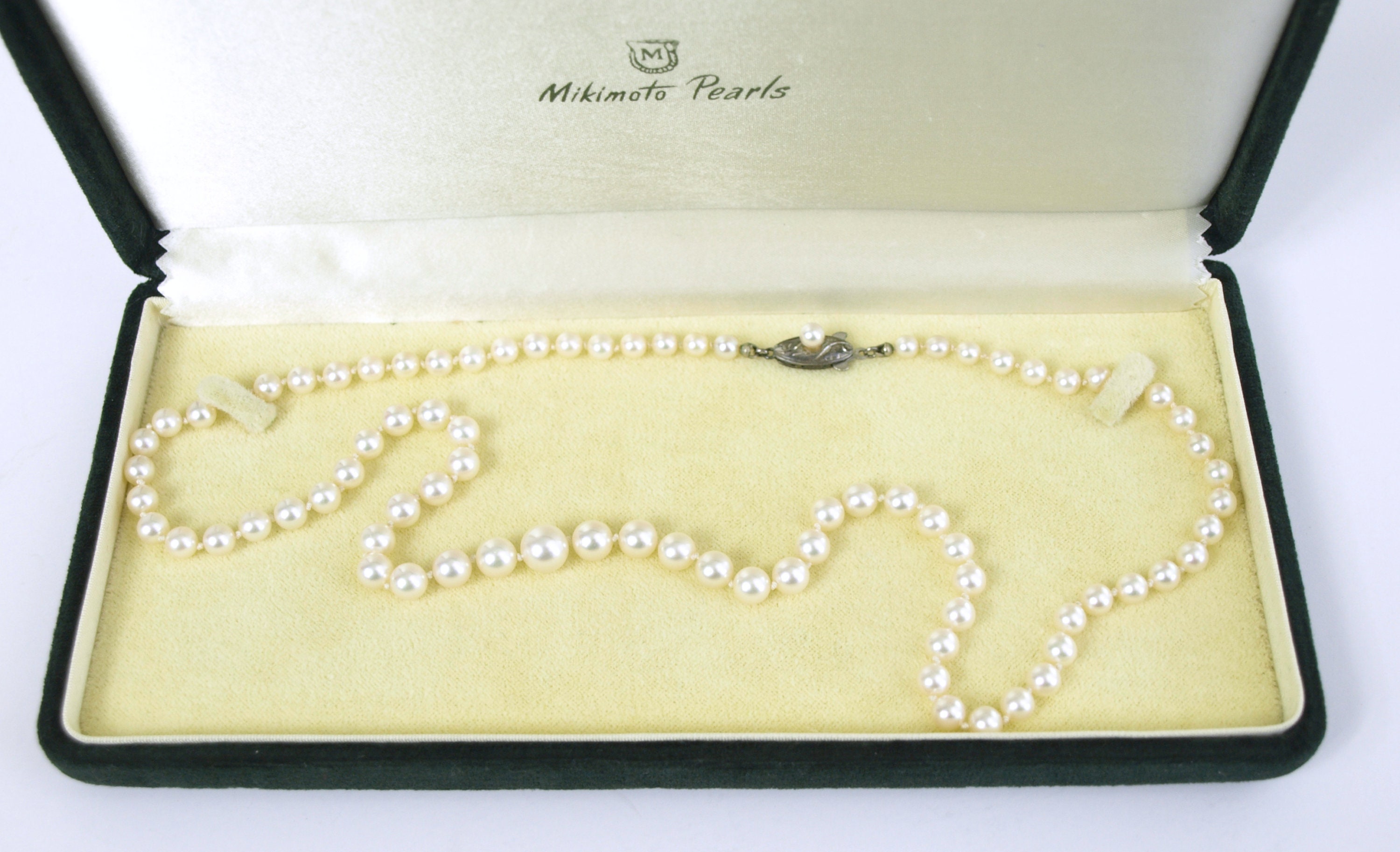 ★VINTAGE HOLLYWOOD★Natural Pearl Necklace パールネックレス VINTAGE HOLLYWOOD - ANTIQUE ANGEL PEARL NECKLACE (SILVER