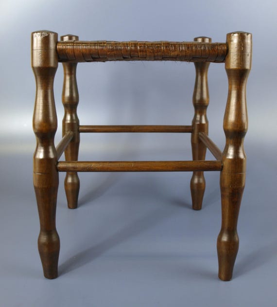 1950年代頃のヴィンテージ 16インチ高木製スツール、スプリントウッド