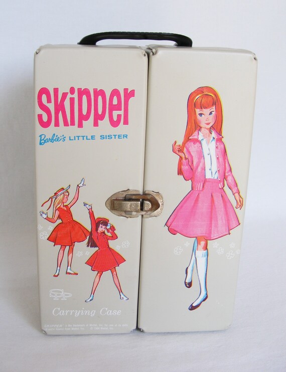 skipper barbie's little sister carrying case