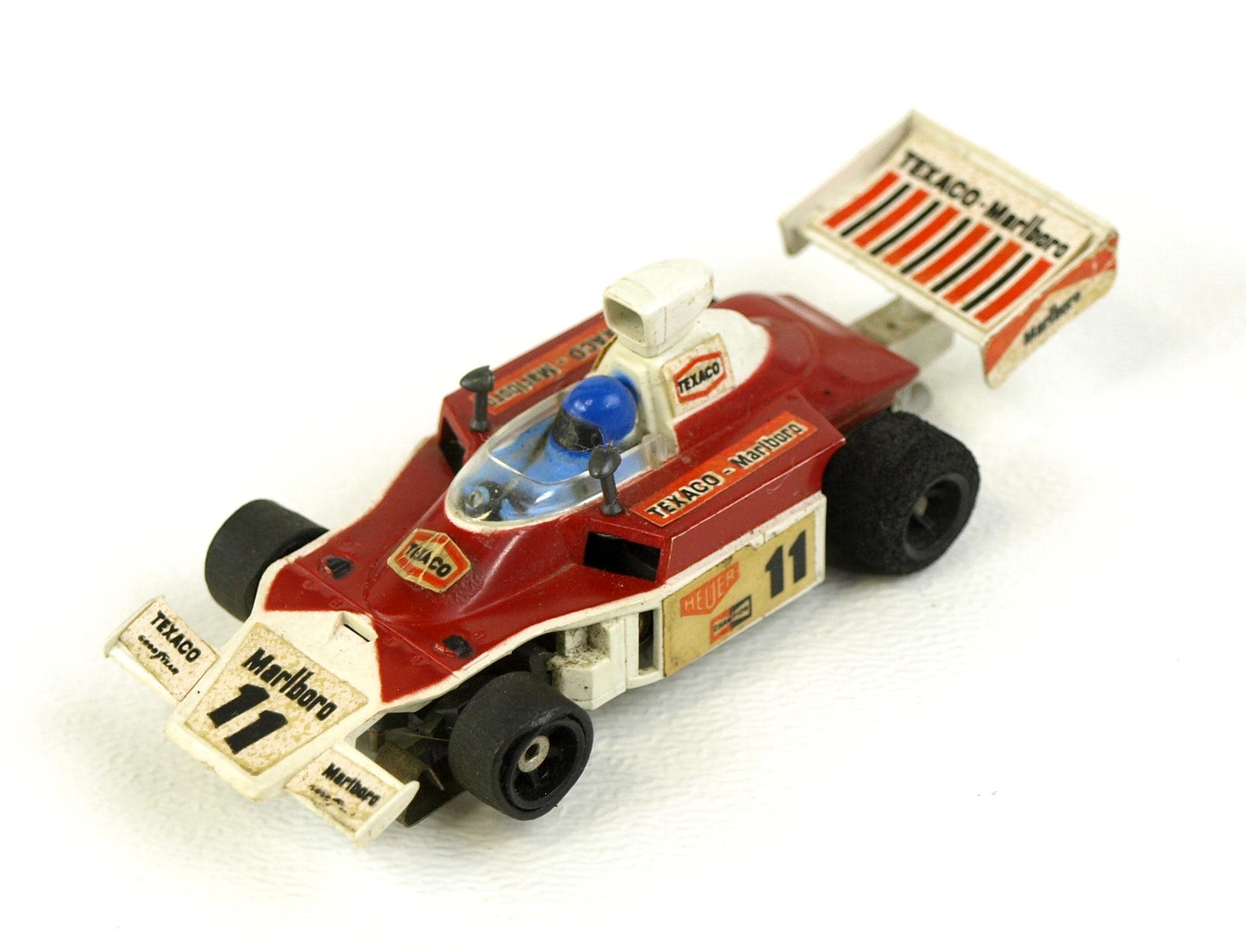 Vintage Aurora AFX G-plus Texaco Marlboro Mclaren F1 HO Scale Slot