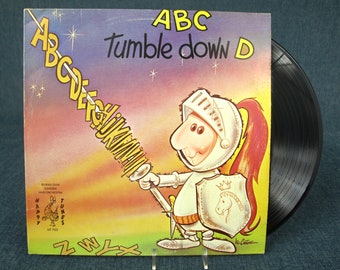 Vintage LP Record - "ABC Tumble Down D" Happy Tunes No. HT 703 - Bubble Gum Singers and Orchestra, Springboard Intl. Records - Very Good+