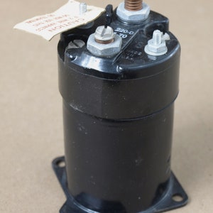 1 D981HT SS200 GM Starter Solenoid for STD and Hi Torque GM Starters - New Old Stock - 220-0 1-70