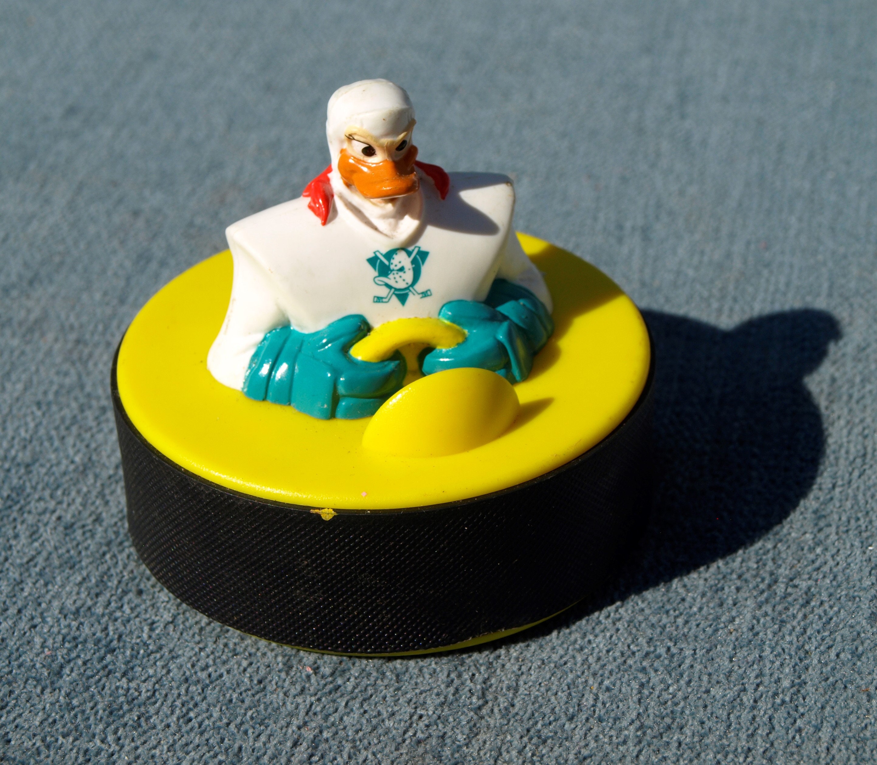Vintage Mighty Ducks No. 15 Hockey Puck Toy Mcdonald's Etsy Canada