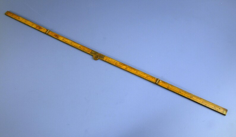 Antique Stanley Rule Level NO.61 & NO.62 Boxwood Brass Bound 24 ...