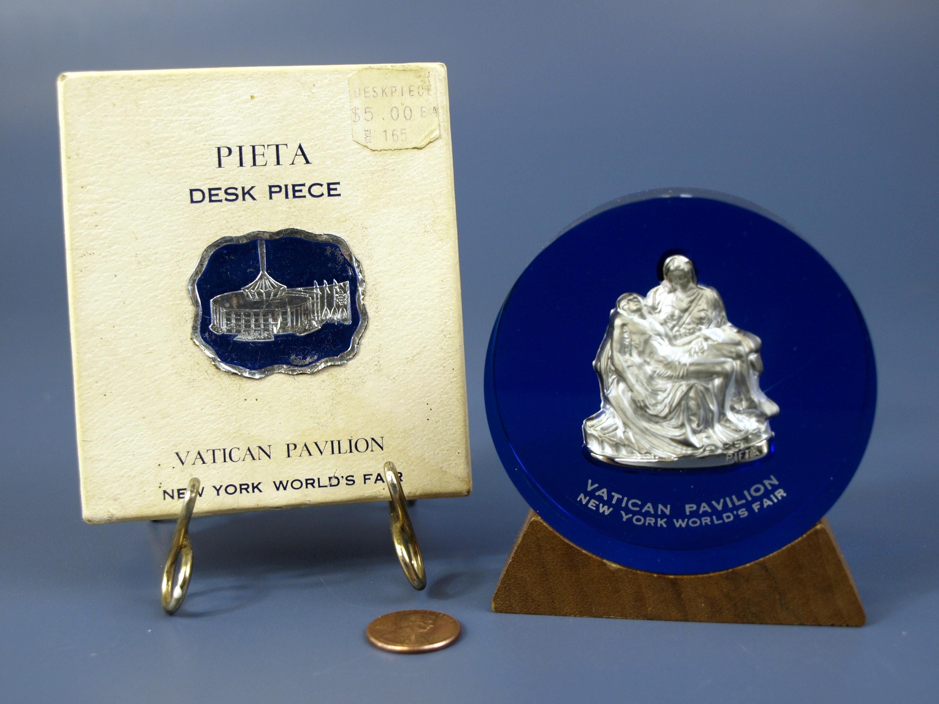 Vintage Vatican Pavilion 1964-1965 New York World's Fair Pieta