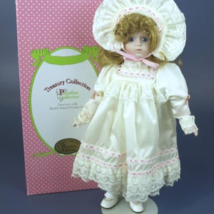 Vintage Porcelain Melanie Doll by Paradise Galleries Treasury Collection 15&quot; tall