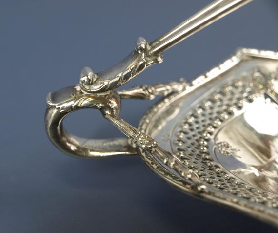 Antique SHM & Co (simpson Hall and Miller) Silver Plate Nut