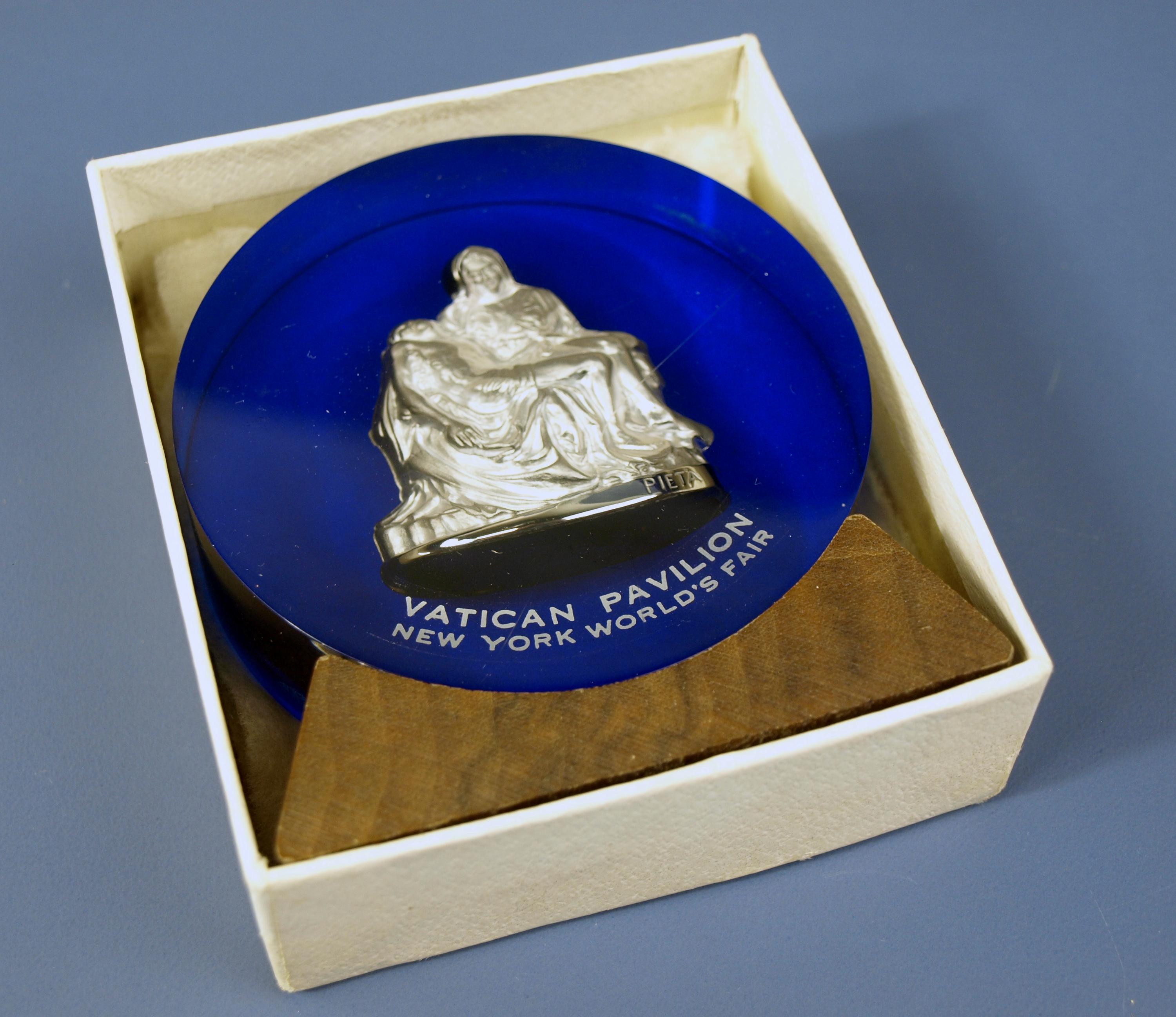 Vintage Vatican Pavilion 1964-1965 New York World's Fair Pieta