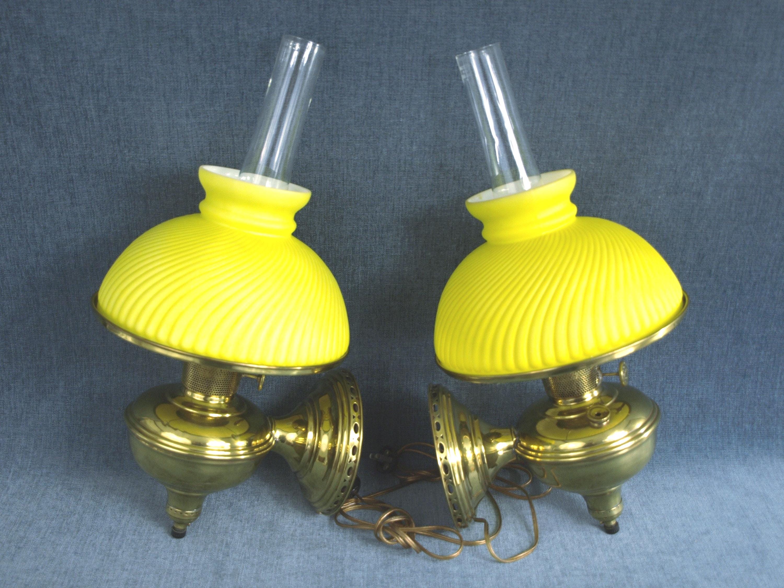 Rare Antique Aladdin / Mantle No. 11 Brass Wall Sconce Oil Lamps