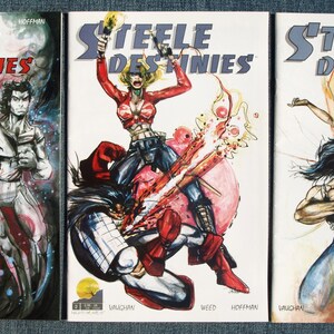 Destinos de Acero n.° 1, 2 y 3 - 1995 Nightscapes Comics - NM