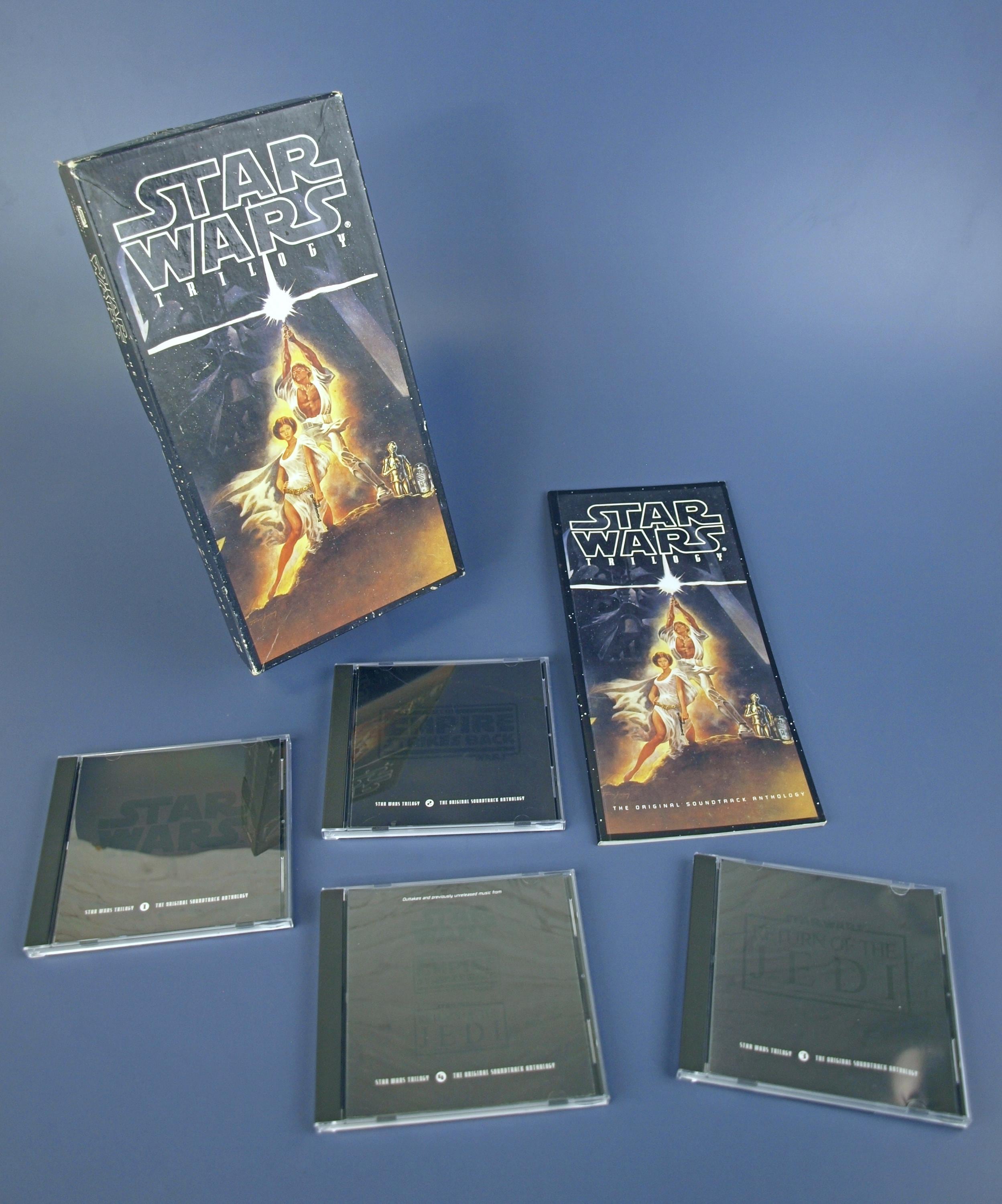 Star Wars Trilogy, the Original Soundtrack Anthology 4 CD Boxed