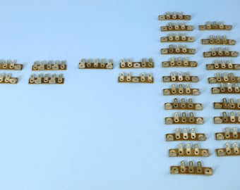 Terminal Strip for Amps 3 Lug & 4 Lug Common Phenolic Terminal Strip - 5 Variations - Lot of 29 - 2" and 2.25"