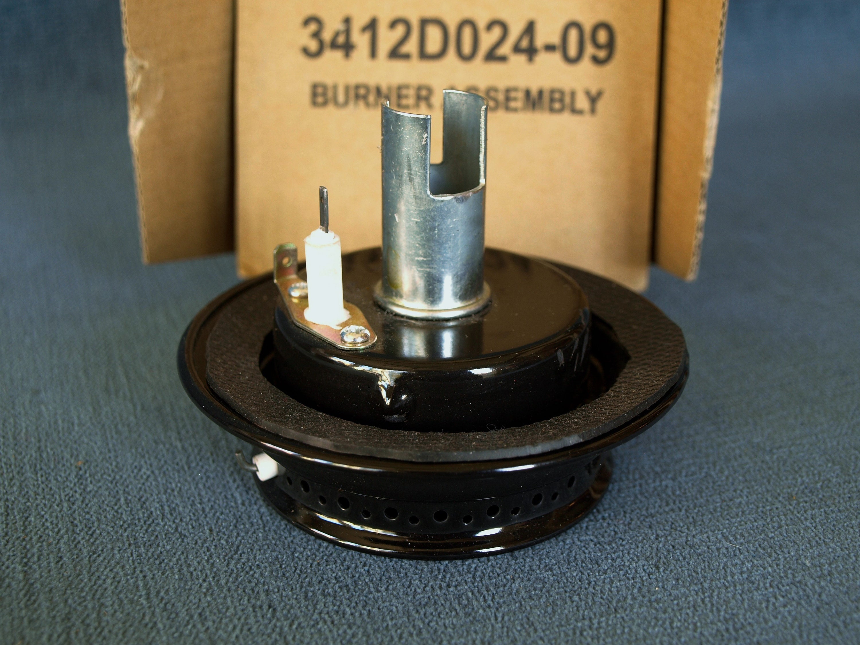3412D024-09 Gas Range Sealed Burner Head & Igniter For Whirlpool Maytag 4 Pack 8