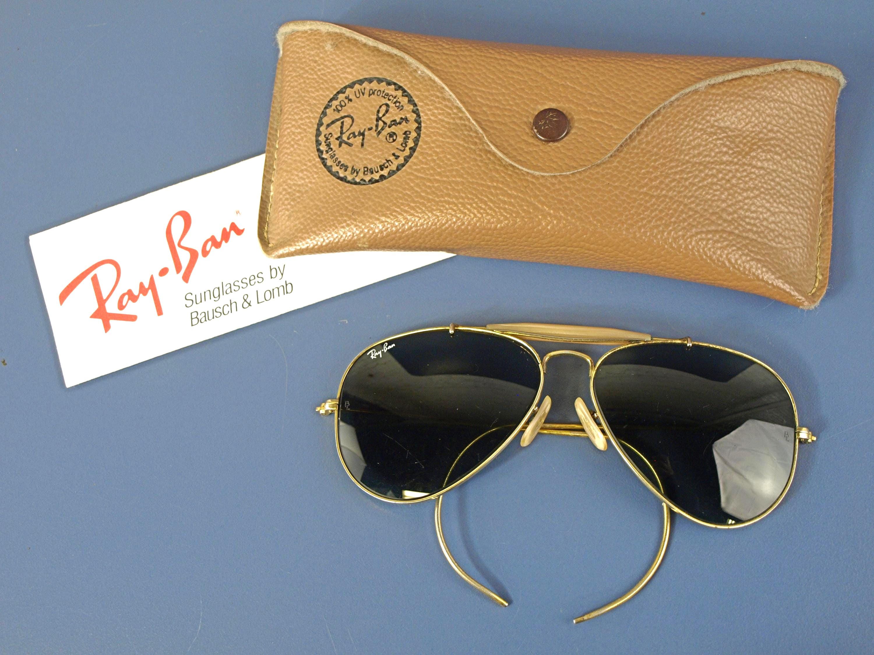 Bausch and Lomb Ray Ban Sunglasses and Case - Etsy
